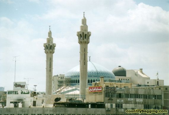 King Abdullah Mosque, Amman - www.countrybagging.com