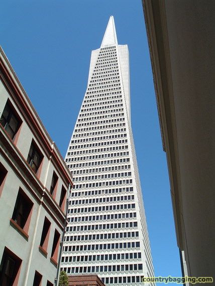 The TransAmerica Pyramid - www.countrybagging.com