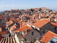 Dubrovnik rooftops - www.countrybagging.com