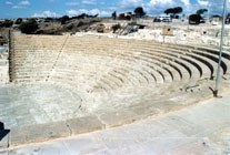 Amphitheatre at Kourion - www.countrybagging.com