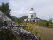 World Peace  Pagoda, Pokhara - www.countrybagging.com