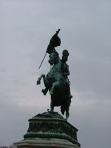 Statue of Archduke Charles of Austria, Heldenplatz - www.countrybagging.com