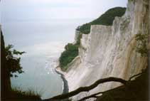 The cliffs at Mon - countrybagging.com